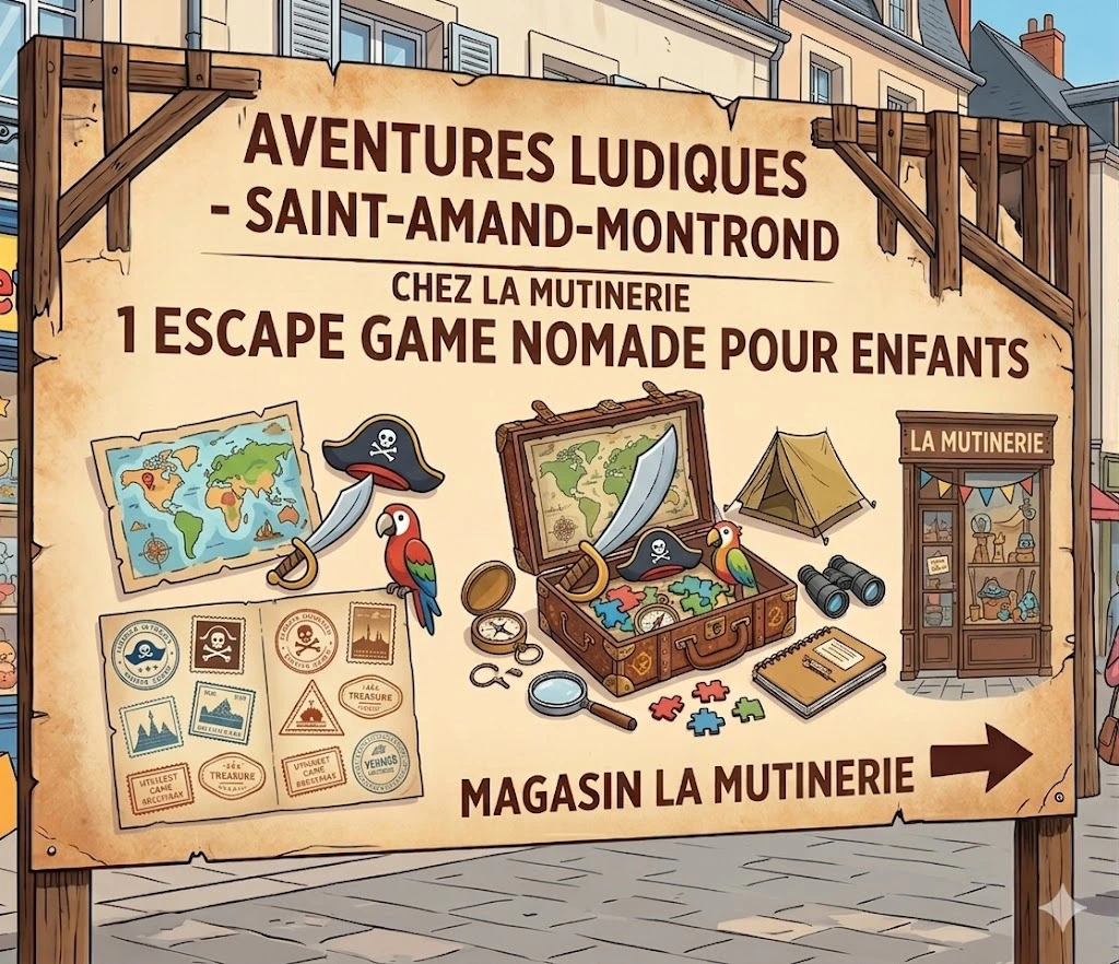Saint amand montrond, escape game